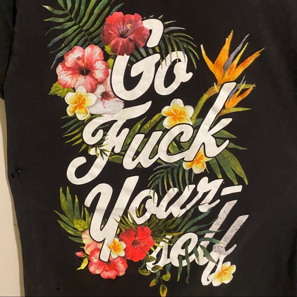 ( Gift With Purchase)  “Go Fuck Yourself” tee - Picture 4 of 10